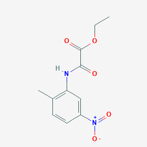 Ethyl [(2-methyl-5-nitrophenyl)carbamoyl]formate