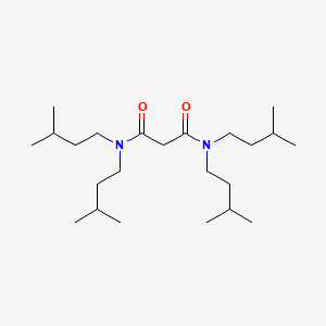 N,N,N',N'-tetrakis(3-methylbutyl)propanediamide