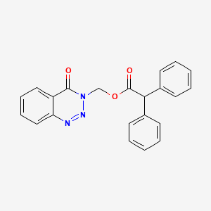 (4-Oxo-1,2,3-benzotriazin-3-yl)methyl 2,2-diphenylacetate