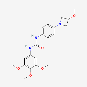 1-(4-(3-Methoxyazetidin-1-yl)phenyl)-3-(3,4,5-trimethoxyphenyl)urea
