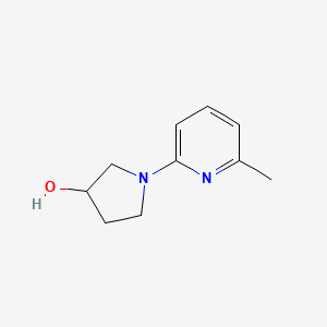 molecular formula C10H14N2O B2513174 1-(6-Methylpyridin-2-yl)pyrrolidin-3-ol CAS No. 1343098-85-0