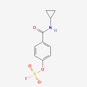 1-(Cyclopropylcarbamoyl)-4-fluorosulfonyloxybenzene