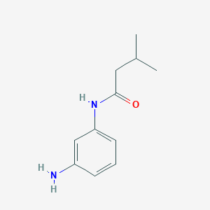 N-(3-aminophenyl)-3-methylbutanamide