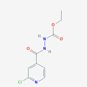 2-chloro-N'-(ethoxycarbonyl)pyridine-4-carbohydrazide