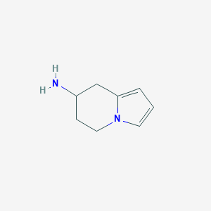 5,6,7,8-Tetrahydroindolizin-7-amine