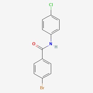 B2513294 4-bromo-N-(4-chlorophenyl)benzamide CAS No. 21354-23-4