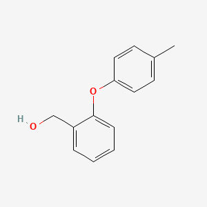 molecular formula C14H14O2 B2513418 [2-(4-Methylphenoxy)phenyl]methanol CAS No. 25562-89-4