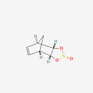 molecular formula C7H8O3S B2513517 (1S,2R,6S,7R)-3,5-二氧杂-4λ4-硫杂三环[5.2.1.02,6]癸-8-烯 4-氧化物 CAS No. 2193052-20-7