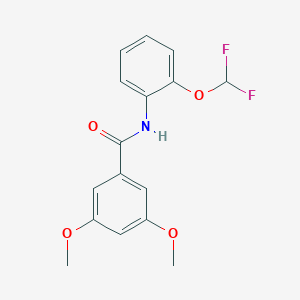 N-[2-(difluoromethoxy)phenyl]-3,5-dimethoxybenzamide