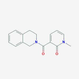 1-methyl-3-(1,2,3,4-tetrahydroisoquinoline-2-carbonyl)pyridin-2(1H)-one