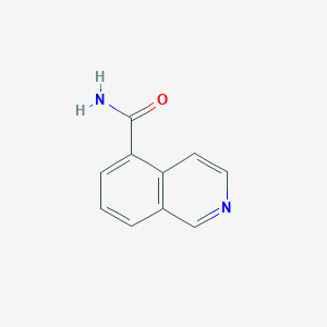 molecular formula C10H8N2O B2513623 Isoquinoline-5-carboxamide CAS No. 1337880-73-5