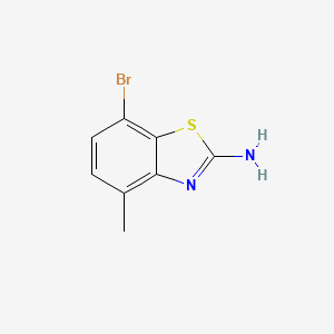 B2513826 2-Amino-7-bromo-4-methylbenzothiazole CAS No. 1157454-73-3