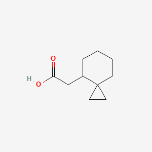 molecular formula C10H16O2 B2513845 2-Spiro[2.5]octan-8-ylacetic acid CAS No. 1369247-40-4