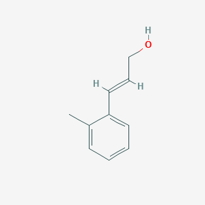 molecular formula C10H12O B2513848 2-Propen-1-ol, 3-(2-methylphenyl)-, (2E)- CAS No. 501922-06-1