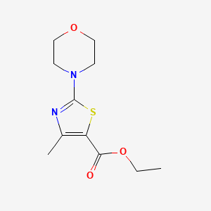 Ethyl 4-methyl-2-morpholin-4-yl-1,3-thiazole-5-carboxylate