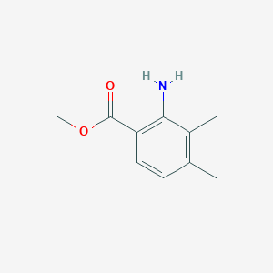 molecular formula C10H13NO2 B2513937 2-氨基-3,4-二甲基苯甲酸甲酯 CAS No. 31928-20-8