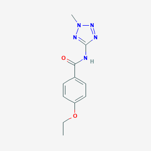 molecular formula C11H13N5O2 B251396 4-ethoxy-N-(2-methyl-2H-tetrazol-5-yl)benzamide CAS No. 674307-30-3