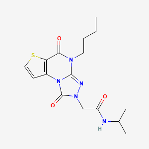 molecular formula C16H21N5O3S B2513961 Chembl4529753 CAS No. 1358623-84-3