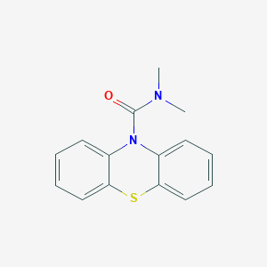 molecular formula C15H14N2OS B2514013 N,N-dimethyl-10H-phenothiazine-10-carboxamide CAS No. 51858-81-2