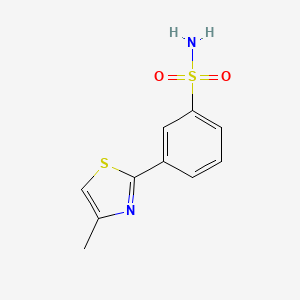 3-(4-Methyl-1,3-thiazol-2-yl)benzenesulfonamide