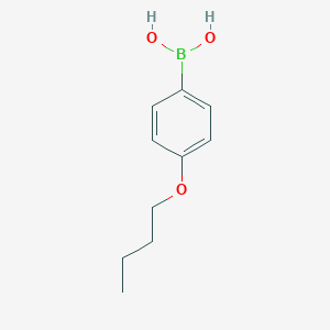 molecular formula C10H15BO3 B025141 4-丁氧基苯硼酸 CAS No. 105365-51-3
