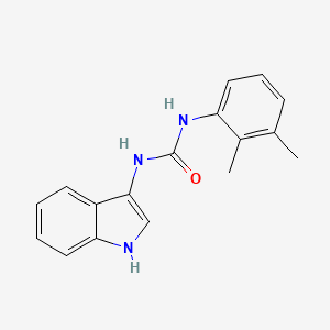 molecular formula C17H17N3O B2514101 1-(2,3-二甲基苯基)-3-(1H-吲哚-3-基)脲 CAS No. 941968-61-2