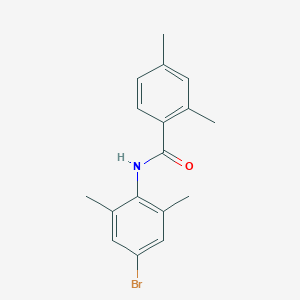molecular formula C17H18BrNO B251415 N-(4-bromo-2,6-dimethylphenyl)-2,4-dimethylbenzamide 