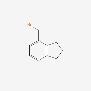 molecular formula C10H11Br B2514353 4-(溴甲基)-2,3-二氢-1H-茚满 CAS No. 193814-22-1