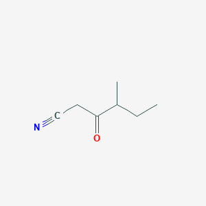 B2514429 4-Methyl-3-oxohexanenitrile CAS No. 42124-66-3