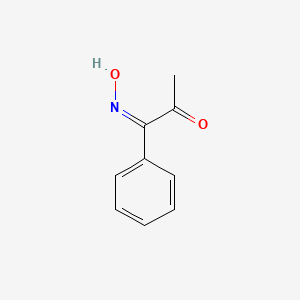 molecular formula C9H9NO2 B2514475 1-(Hydroxyimino)-1-phenylacetone CAS No. 29024-92-8