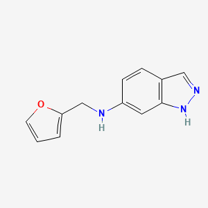 N-(furan-2-ylmethyl)-2H-indazol-6-amine