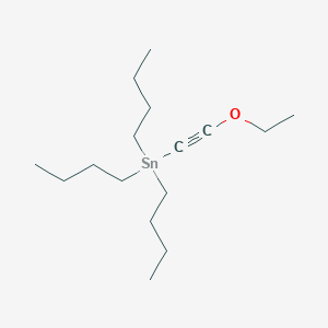 molecular formula C16H32OSn B2514539 Tributyl(ethoxyethynyl)stannane CAS No. 137344-20-8