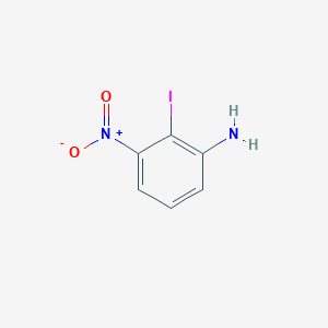 molecular formula C6H5IN2O2 B2514682 2-碘-3-硝基苯胺 CAS No. 261527-85-9