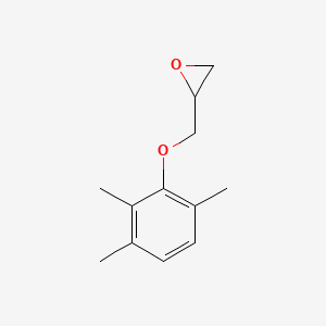molecular formula C12H16O2 B2514704 2-(2,3,6-Trimethylphenoxymethyl)oxirane CAS No. 5296-20-8