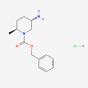 trans-Benzyl 5-amino-2-methylpiperidine-1-carboxylate hydrochloride