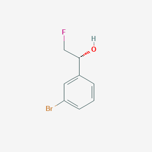 molecular formula C8H8BrFO B2514728 (1R)-1-(3-Bromophenyl)-2-fluoroethanol CAS No. 2171225-92-4