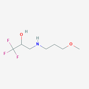 1,1,1-Trifluoro-3-[(3-methoxypropyl)amino]-2-propanol