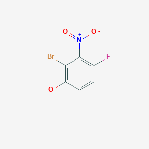 2-Bromo-4-fluoro-1-methoxy-3-nitrobenzene