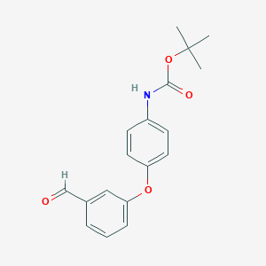 Tert-butyl N-[4-(3-formylphenoxy)phenyl]carbamate
