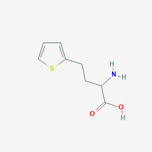 molecular formula C8H11NO2S B2514846 2-Amino-4-(thiophen-2-yl)butanoic acid CAS No. 101861-70-5