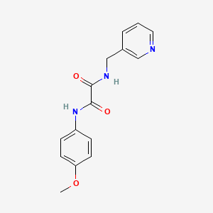 N'-(4-methoxyphenyl)-N-(pyridin-3-ylmethyl)oxamide