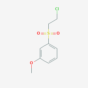 1-(2-Chloroethanesulfonyl)-3-methoxybenzene