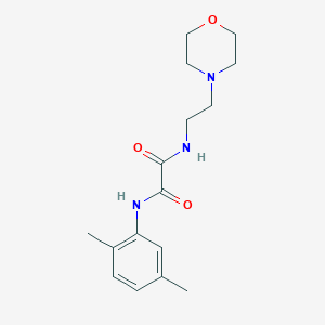 N1-(2,5-dimethylphenyl)-N2-(2-morpholinoethyl)oxalamide
