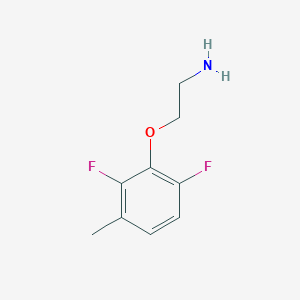 molecular formula C9H11F2NO B2514977 2-(2,6-Difluoro-3-methylphenoxy)ethanamine CAS No. 2228237-02-1