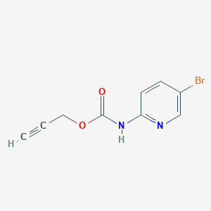 molecular formula C9H7BrN2O2 B2514985 Prop-2-ynyl N-(5-bromopyridin-2-yl)carbamate CAS No. 944918-68-7