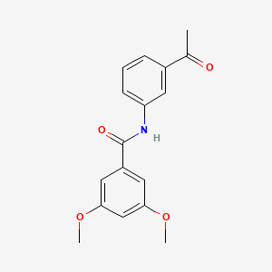 N-(3-acetylphenyl)-3,5-dimethoxybenzamide