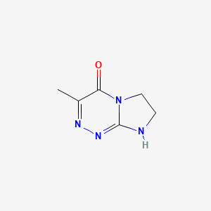 3-Methyl-7,8-dihydro-6H-imidazo[2,1-c][1,2,4]triazin-4-one
