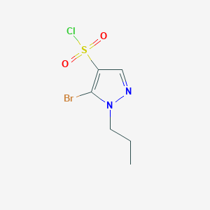 5-Bromo-1-propylpyrazole-4-sulfonyl chloride