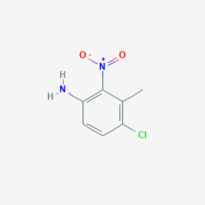 molecular formula C7H7ClN2O2 B2515173 4-Chloro-3-methyl-2-nitroaniline CAS No. 344749-20-8
