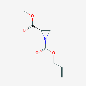 2-methyl 1-prop-2-en-1-yl (2S)-aziridine-1,2-dicarboxylate